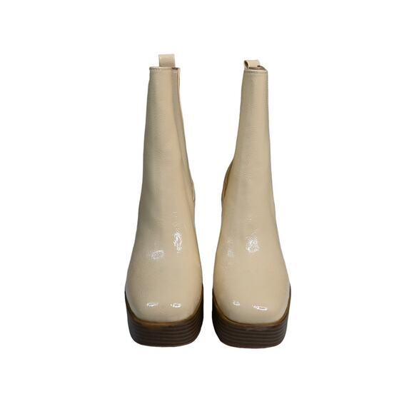 Circus NY Womens 9 Stace Platform Boot in Eggshell NEW - Picture 4 of 10